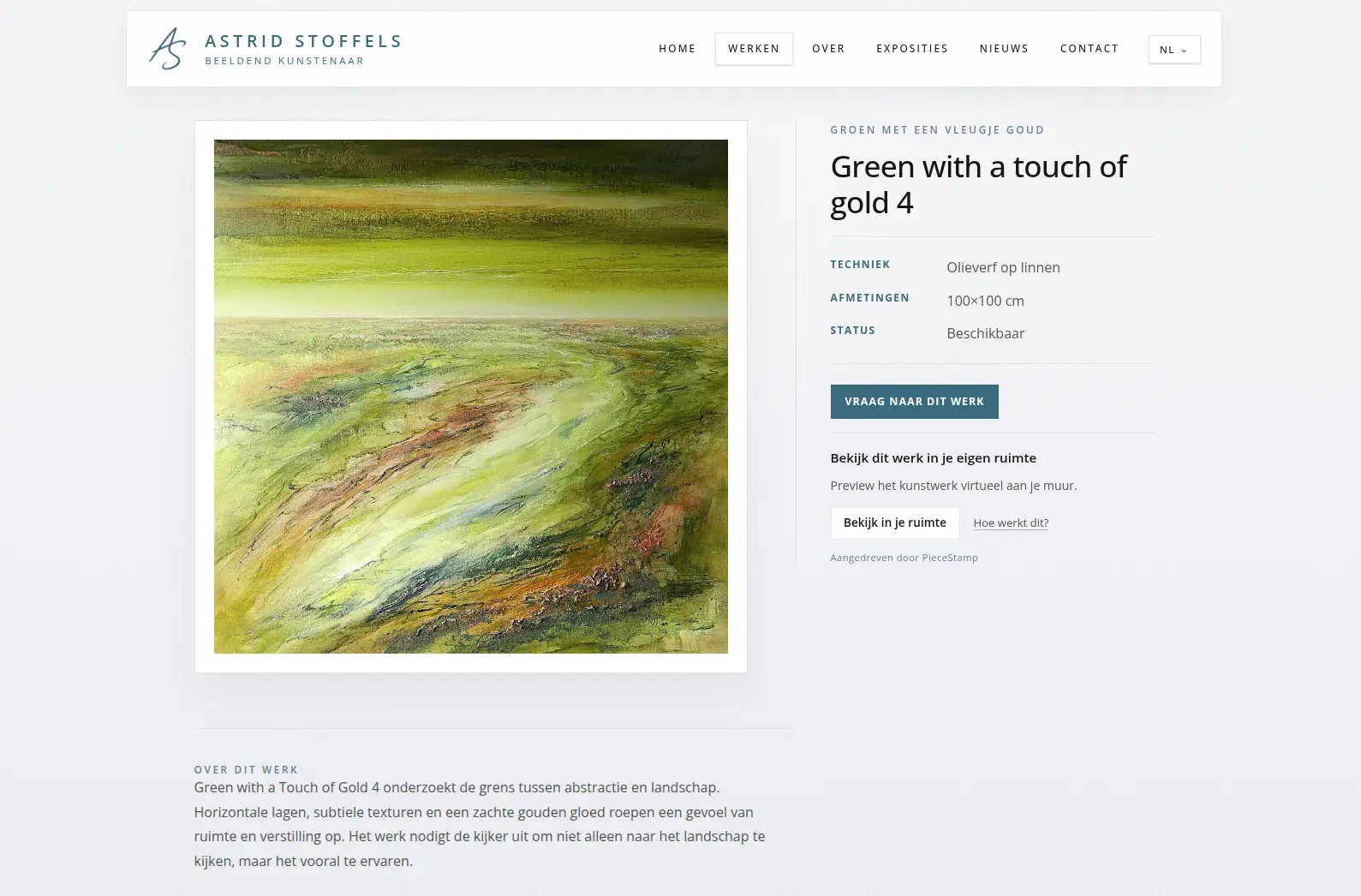 The same artwork published on Astrid Stoffels’ artist website